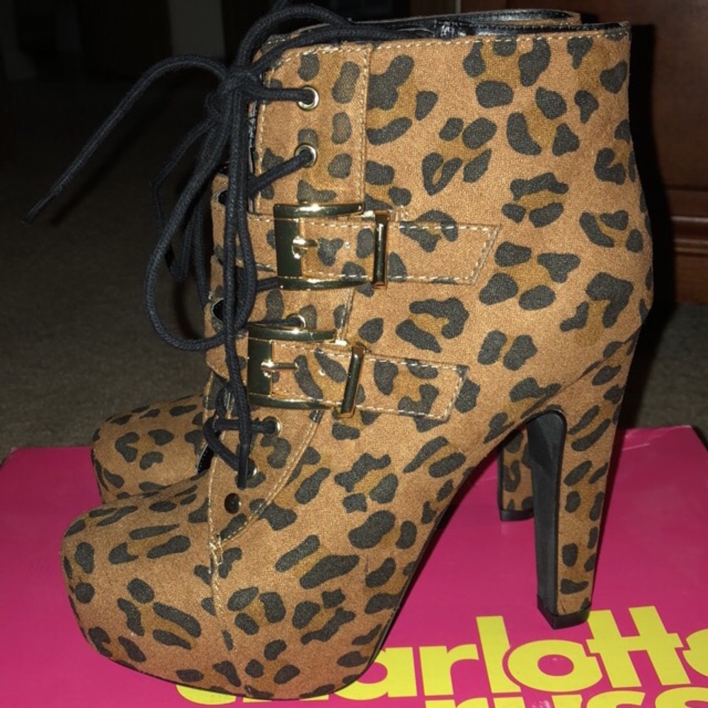 Leopard Booties - Picture 4 of 6